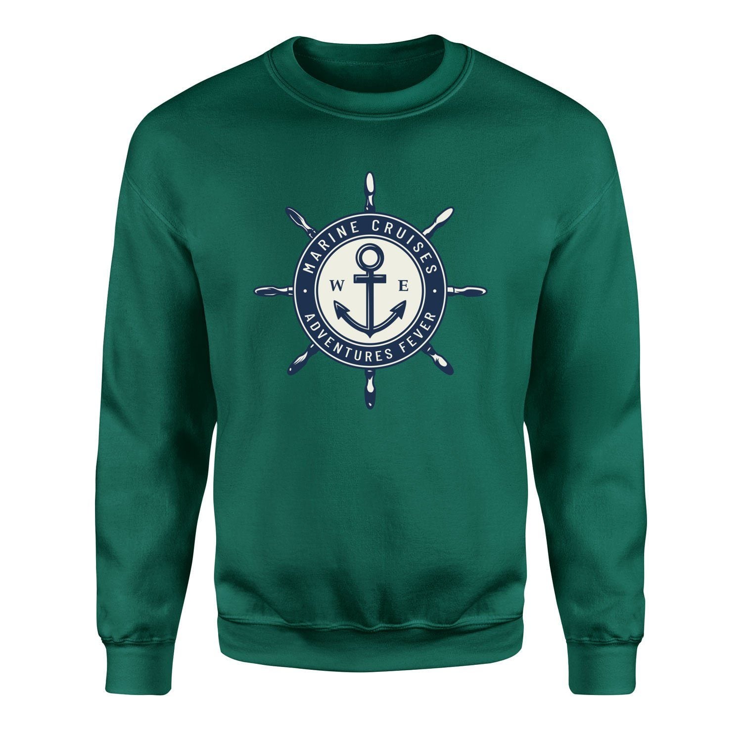 Marine Cruises Sweatshirt XL - Nefti Yeşili