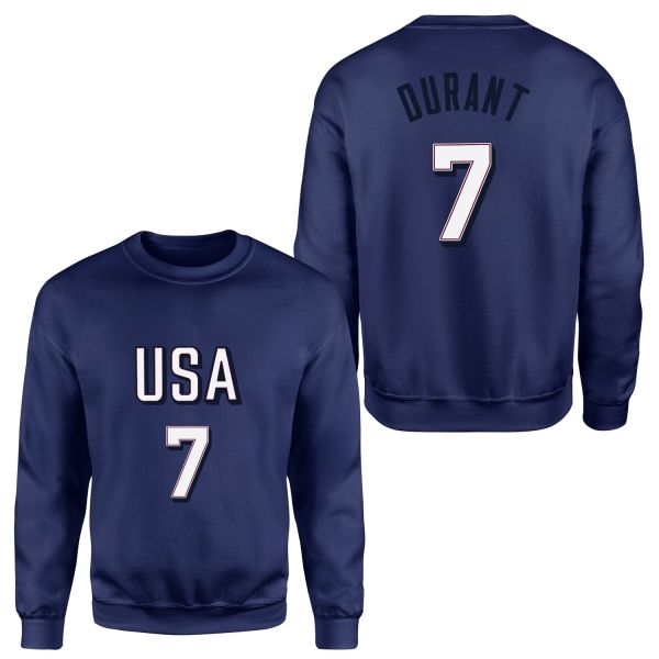 Kevin Durant Forma Sweatshirt L - İndigo Mavisi