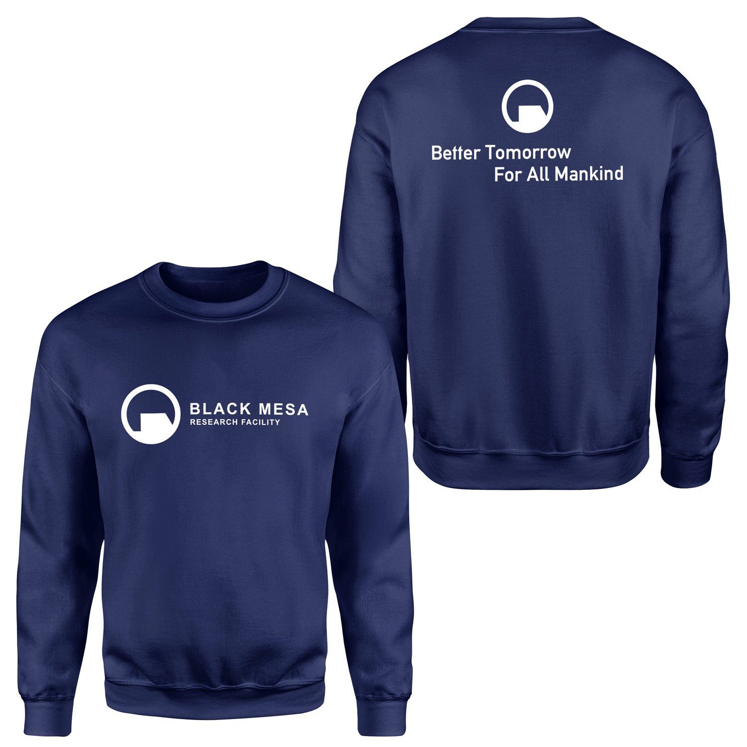 Black Mesa | Half-Life Sweatshirt XXL - İndigo Mavisi