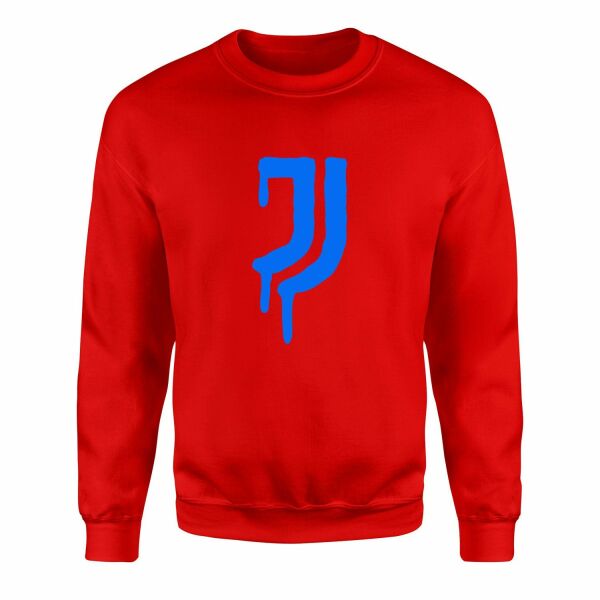 Juventus Acid Blue Sweatshirt S - Kırmızı