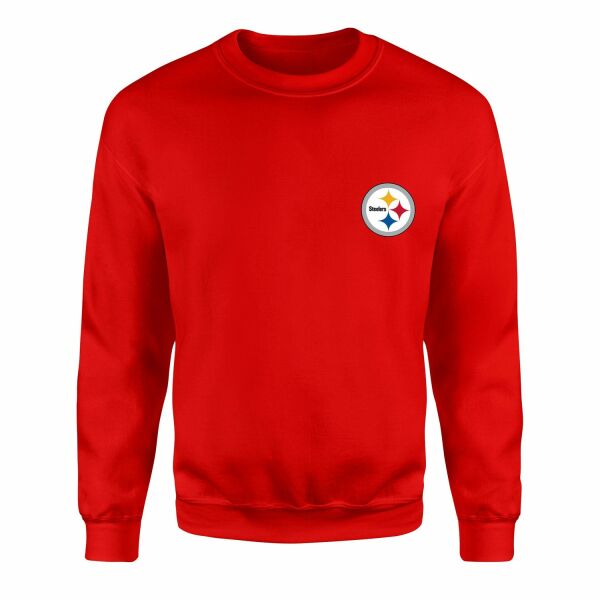 Pittsburgh Steelers Sweatshirt S - Kırmızı