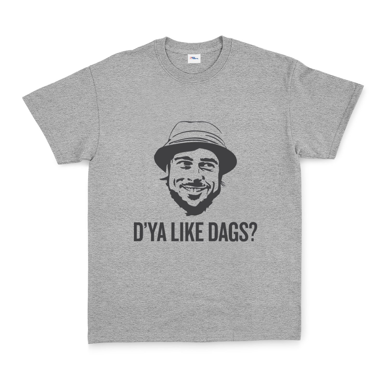 D’ya Like Dags? Snatch Tişört M - Gri