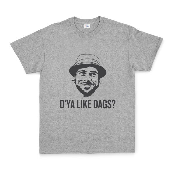 D’ya Like Dags? Snatch Tişört M - Gri