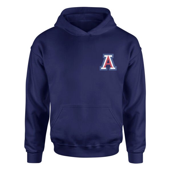 Arizona Wildcats Hoodie XL - İndigo Mavisi