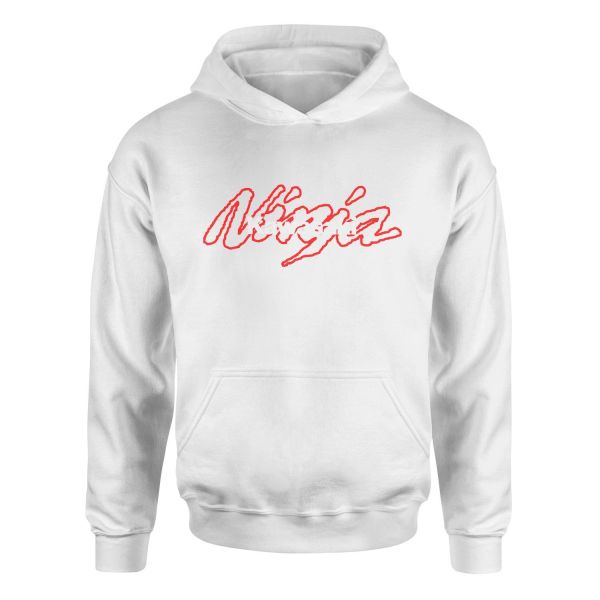 Kawasaki Ninja Power Hoodie S - Beyaz