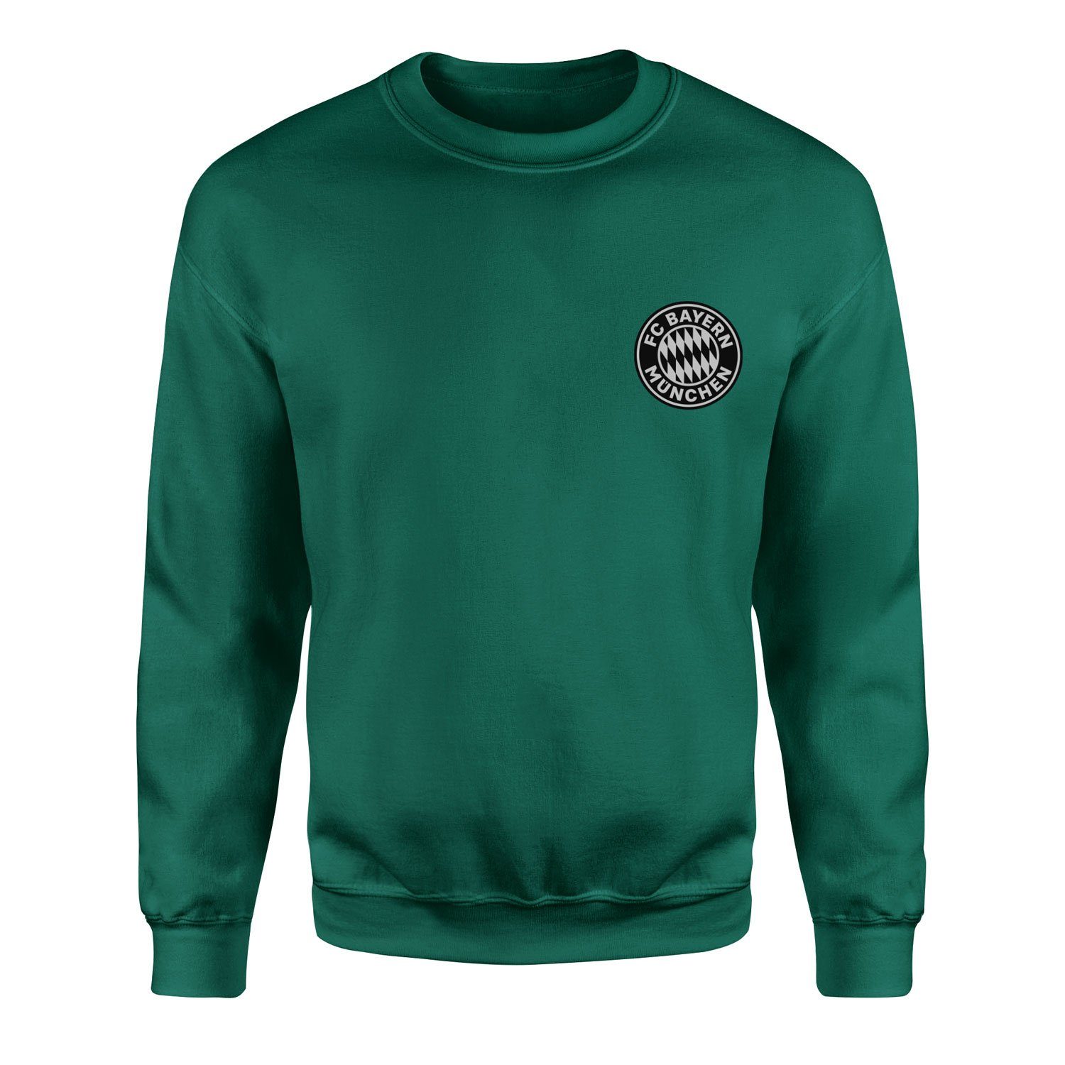 Bayern Münih Rekordmeister Muted Black Sweatshirt XXL - Nefti Yeşili