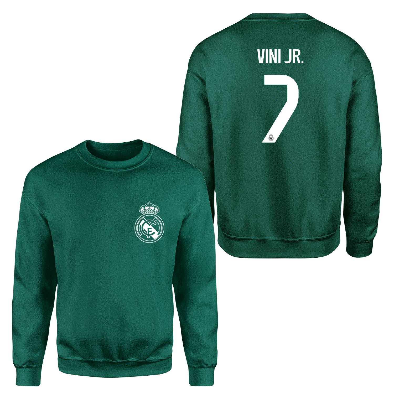 Vinícius Júnior RM BL Forma Sweatshirt S - Nefti Yeşili