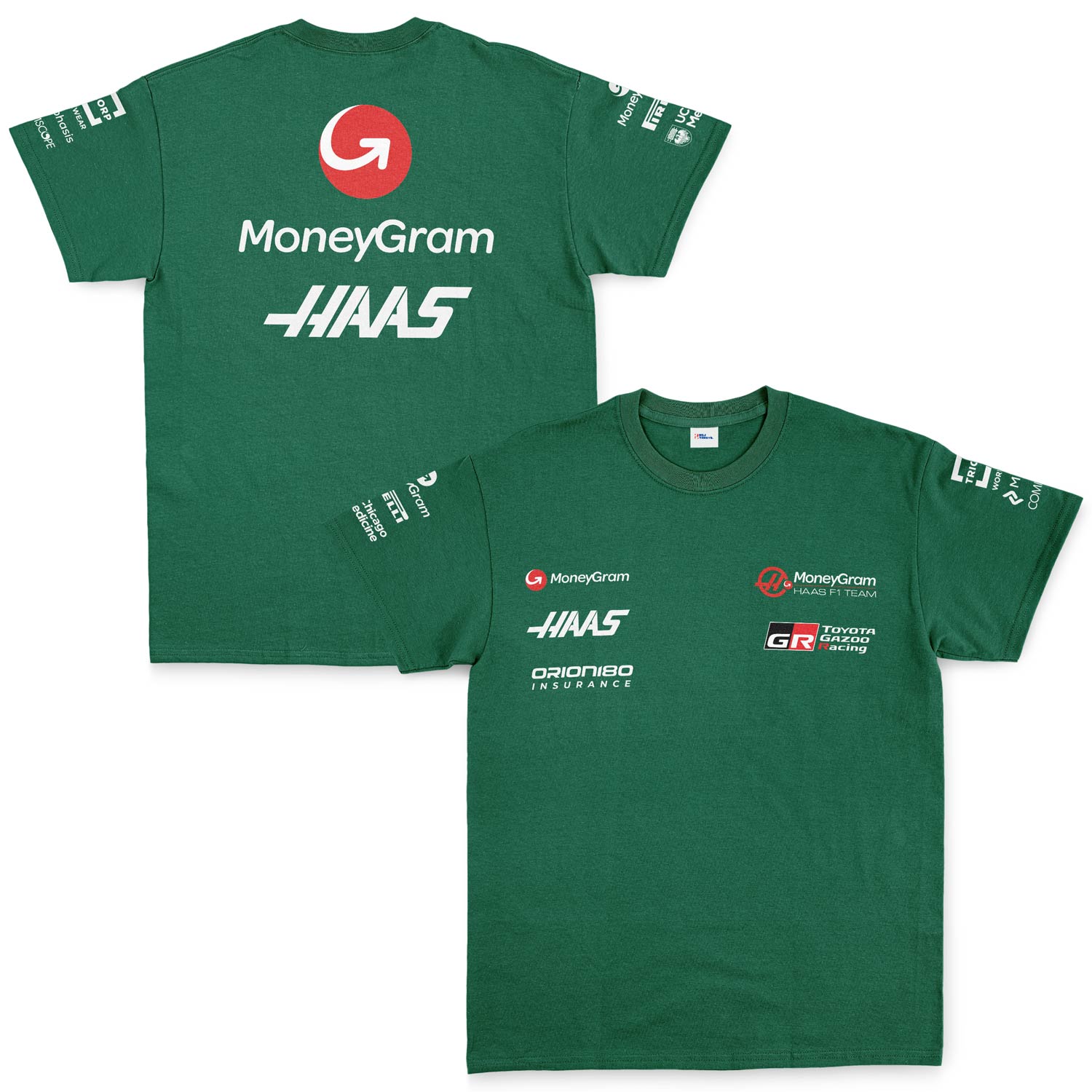 Haas Racing Teamline 2025 White Tişört