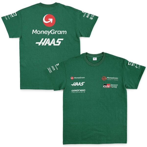 Haas Racing Teamline 2025 White Tişört