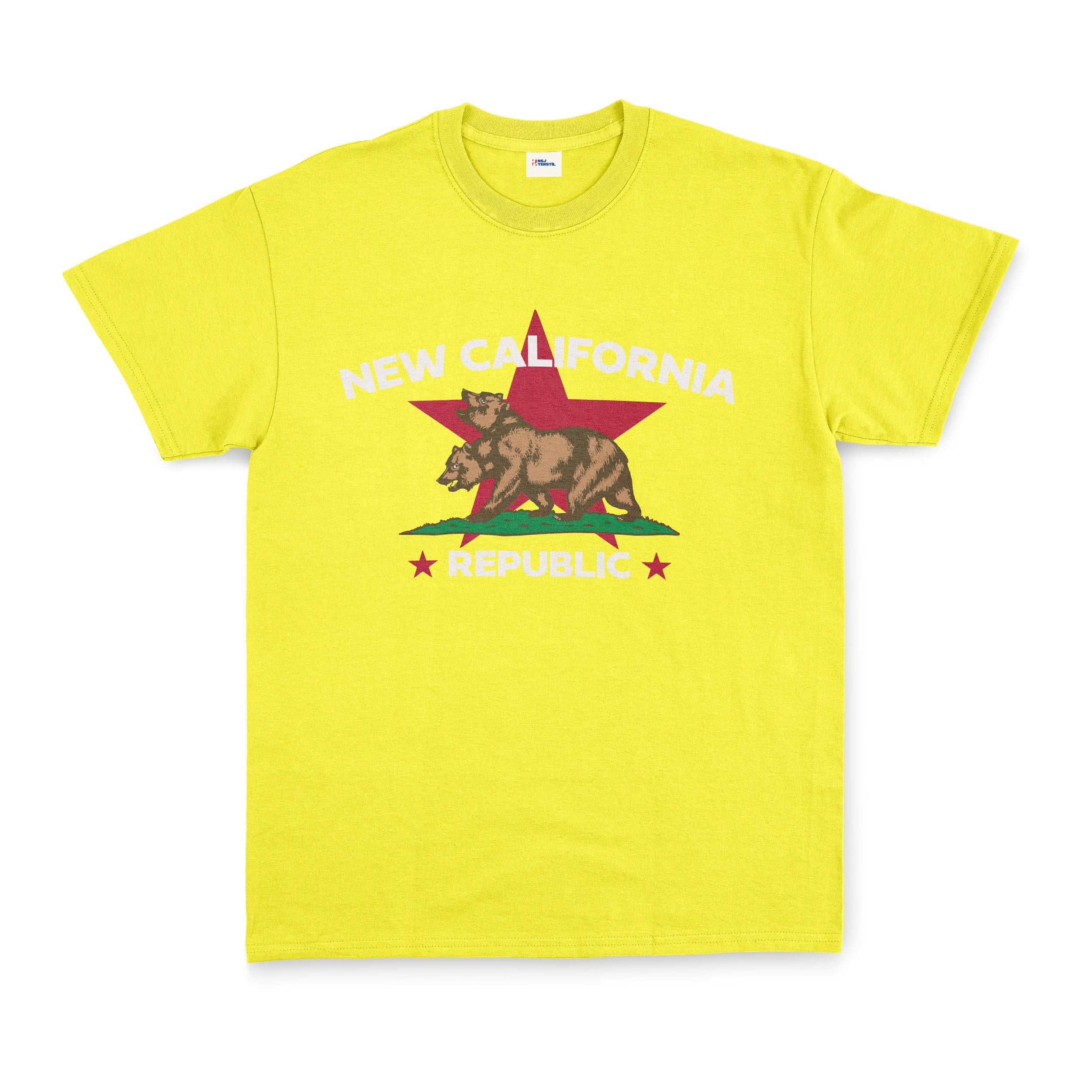 New California Republic Premium Tişört XL - Sarı