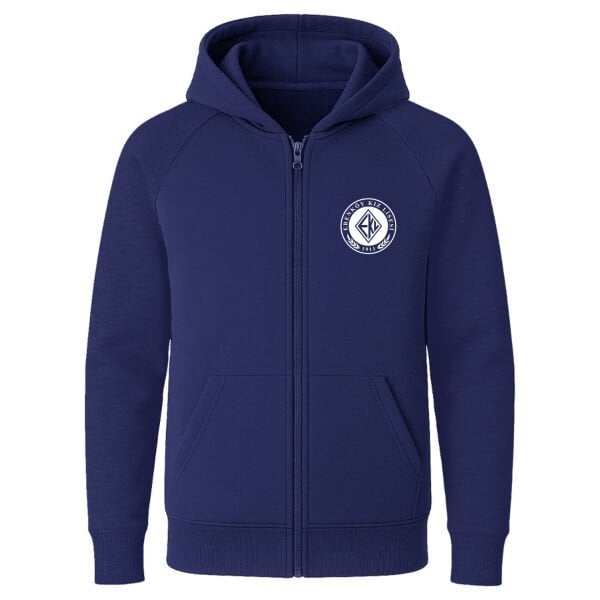 Erenköy Kız Lisesi İndigo Mavisi Fermuarlı Sweatshirt (Opsiyonel)