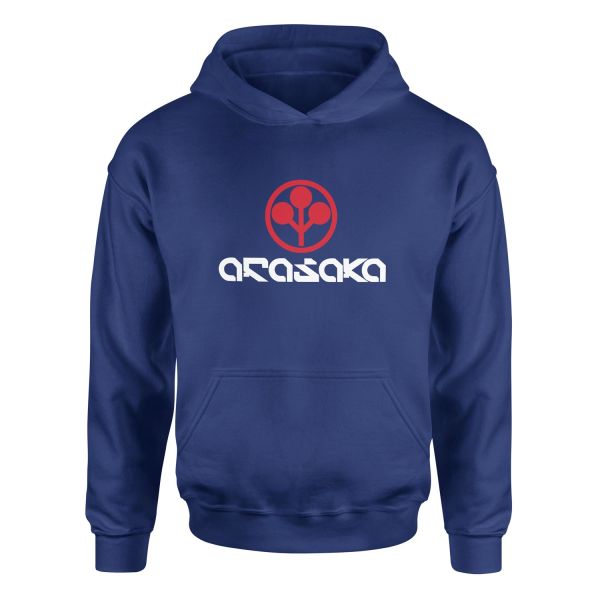 Arasaka | Cyberpunk Hoodie XL - İndigo Mavisi