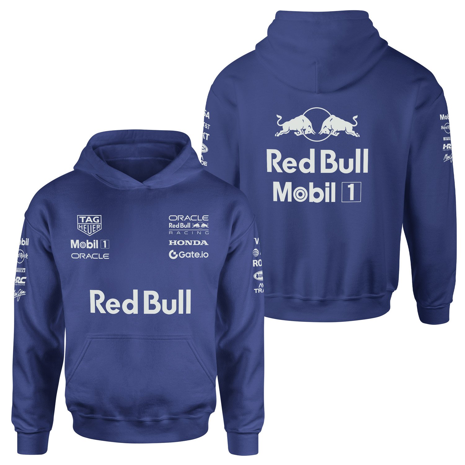 Oracle Red Bull Racing 25 SLVR Hoodie M - İndigo Mavisi
