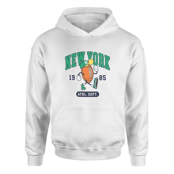New York 1985 Hoodie L - Beyaz