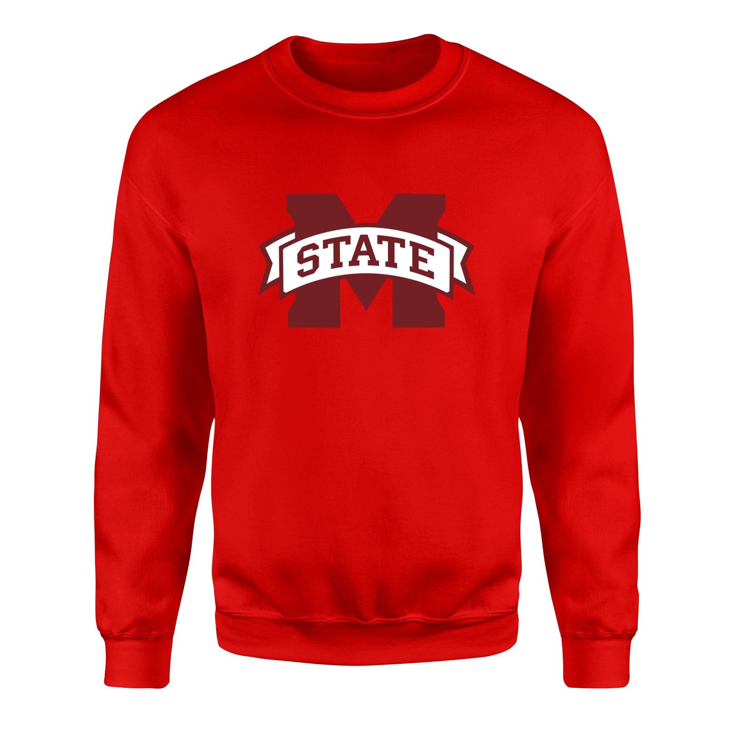 Mississippi State Bulldogs Sweatshirt S - Kırmızı
