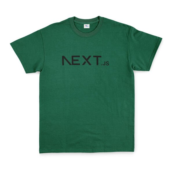 NEXT.js Tişört XXL - Nefti Yeşili