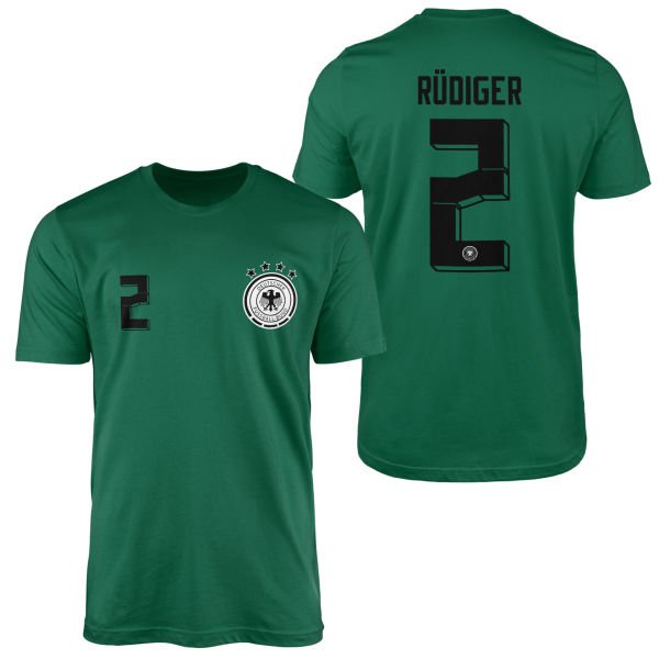 Antonio Rüdiger | Almanya 2024 Forma Tişört
