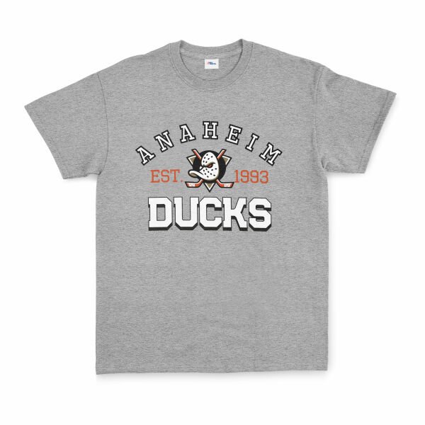 Anaheim Ducks EST. 1993 Tişört XL - Gri