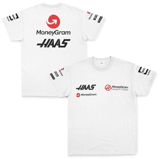 Haas Racing 2024 Teamline Black Tişört