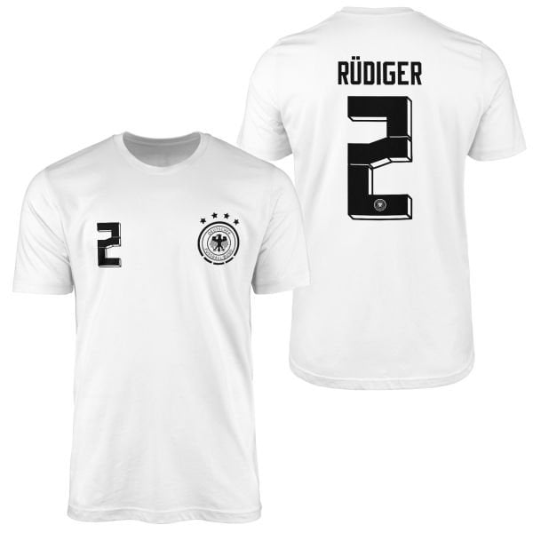 Antonio Rüdiger | Almanya 2024 Forma Tişört