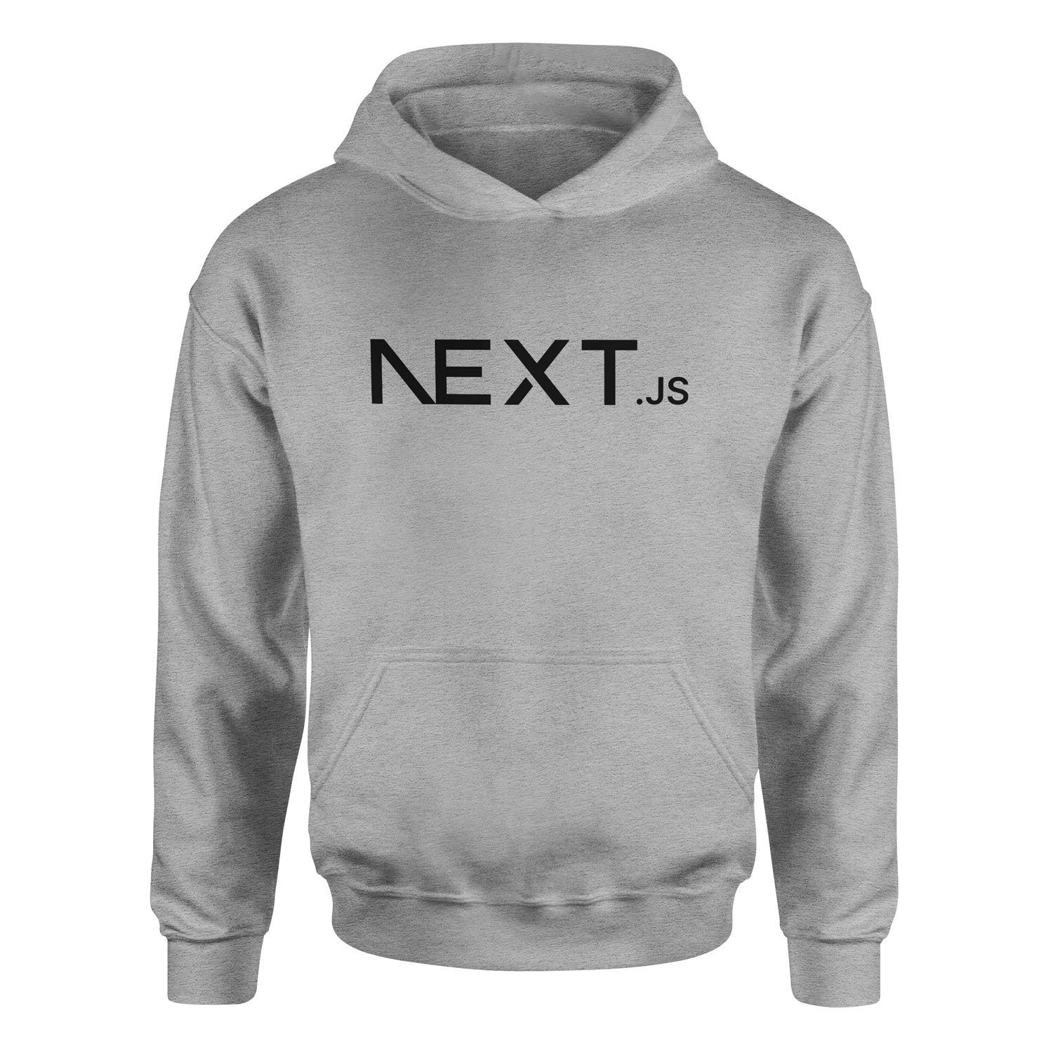 NEXT.js Hoodie S - Gri