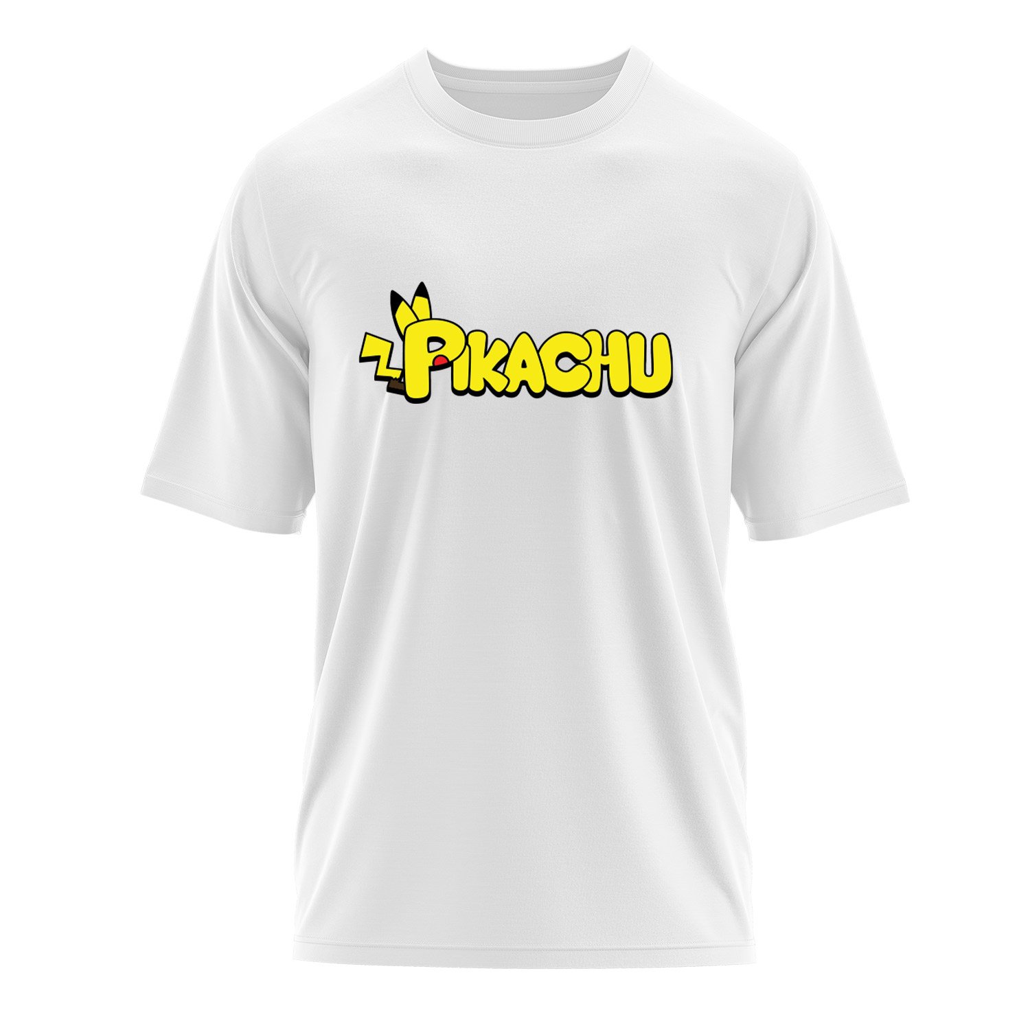 Pikachu Oversize Tişört S - Beyaz