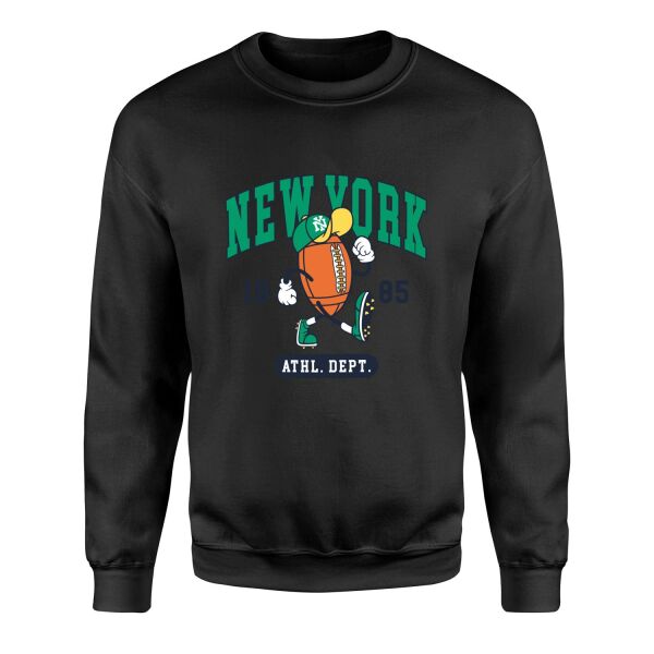 New York 1985 Sweatshirt L - Siyah