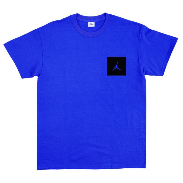 Air Jordan Black Patch Tişört L - Mavi