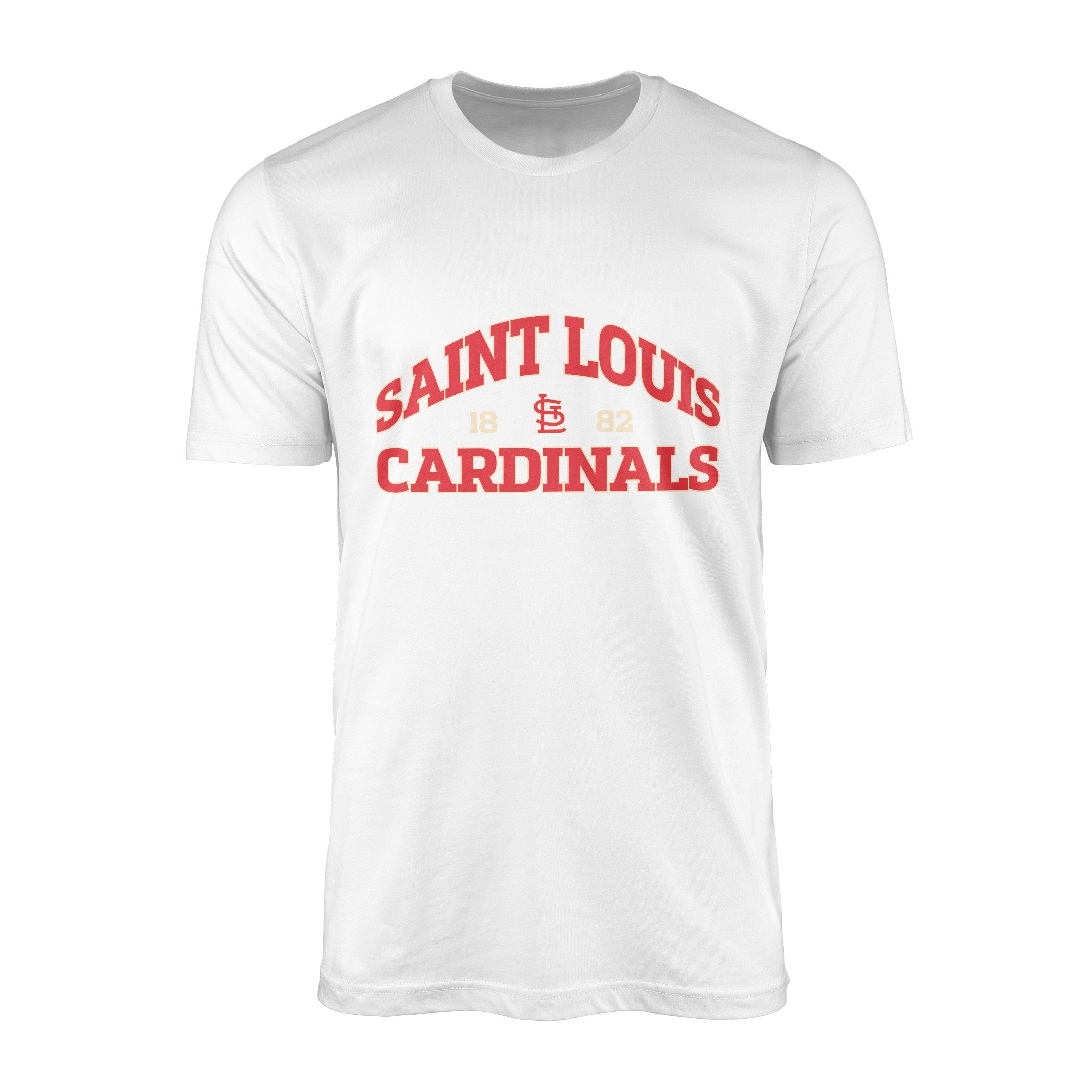 Saint Louis Cardinals 1882 Tişört XL - Beyaz