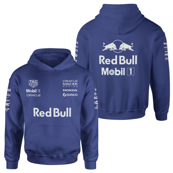 Oracle Red Bull Racing 25 SLVR Hoodie XL - İndigo Mavisi