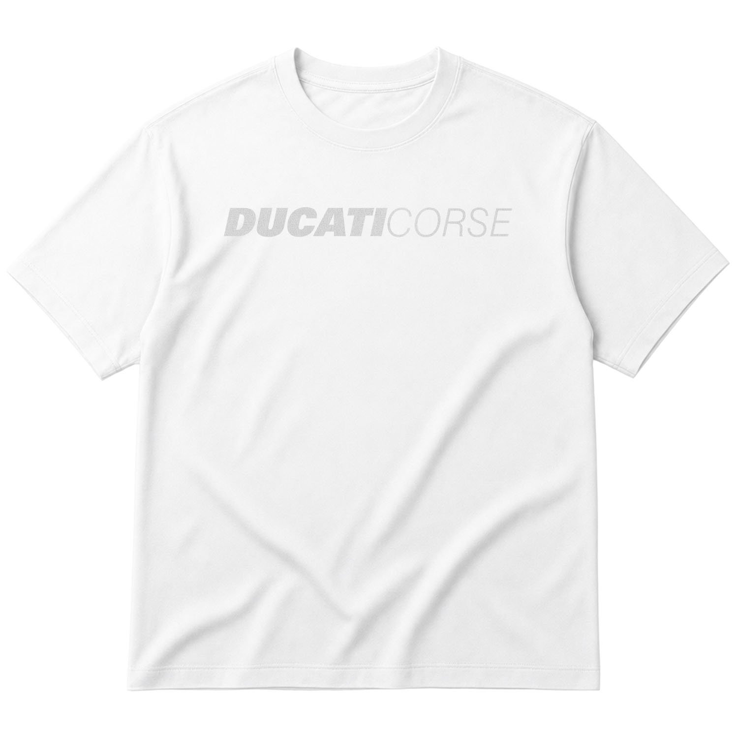 Ducati Corse Oversize Tişört L - Beyaz
