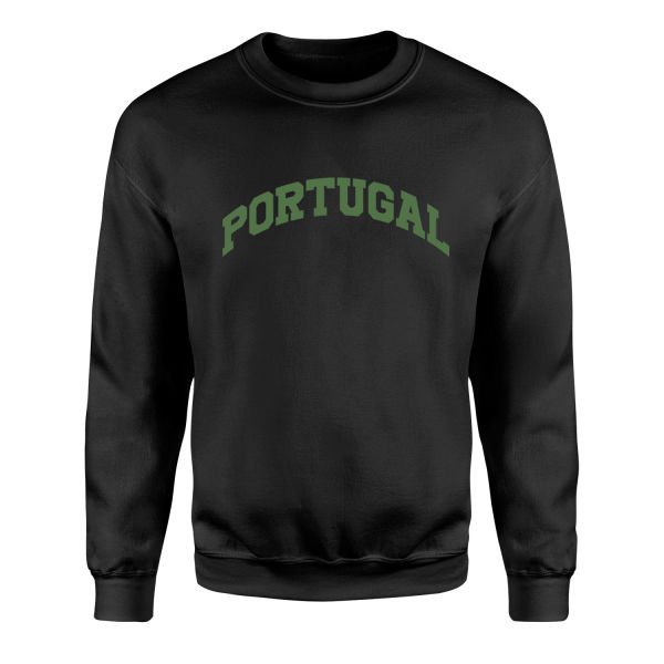 Portugal Sweatshirt S - Siyah