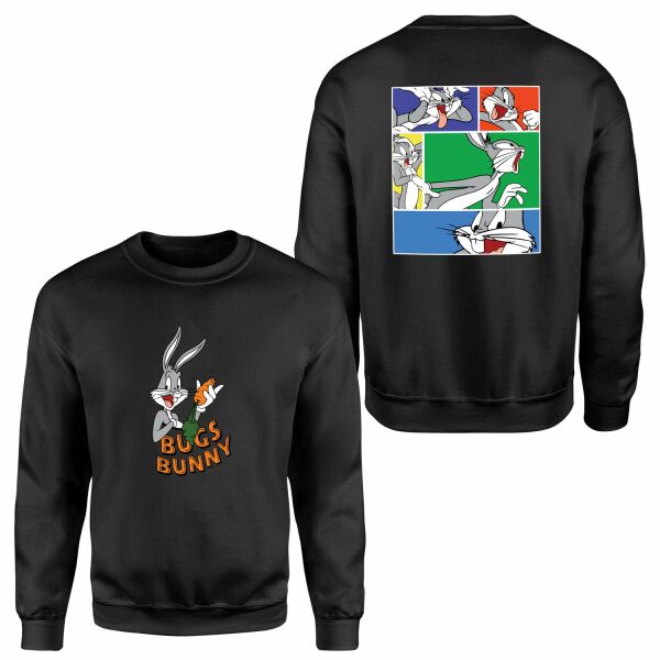 Bugs Bunny 360 Sweatshirt XL - Siyah