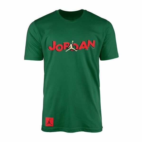 Air Jordan Elevated Tişört S - Nefti Yeşili