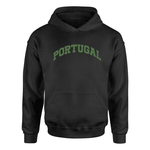 Portugal Hoodie S - Siyah