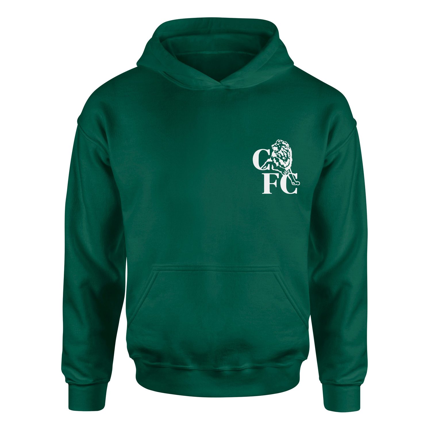 Chelsea FC Retro Icon Hoodie XL - Nefti Yeşili