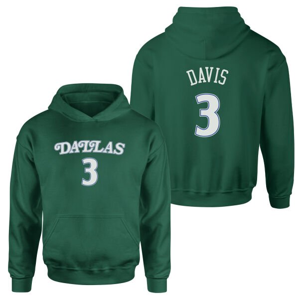 Anthony Davis 3 Dallas Forma Hoodie XL - Nefti Yeşili