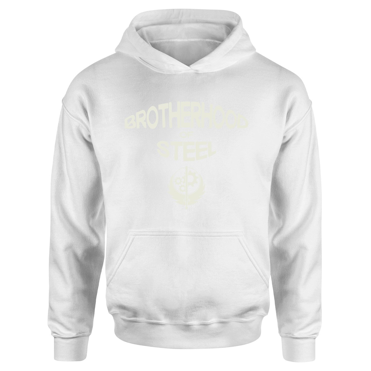 Brotherhood of Steel Hoodie XXL - Beyaz