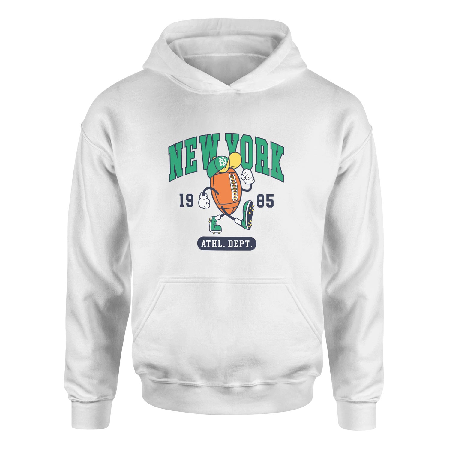 New York 1985 Hoodie XL - Beyaz