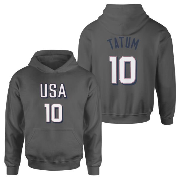 Jason Tatum Forma Hoodie L - Füme