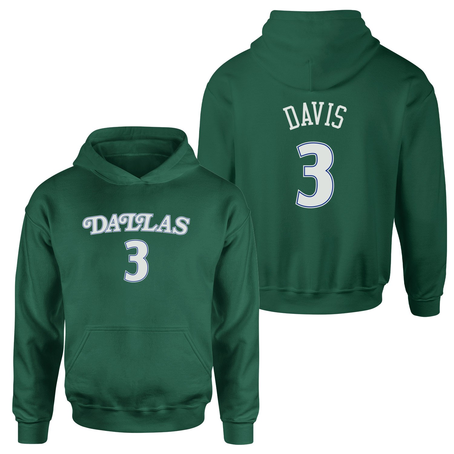 Anthony Davis 3 Dallas Forma Hoodie XXL - Nefti Yeşili