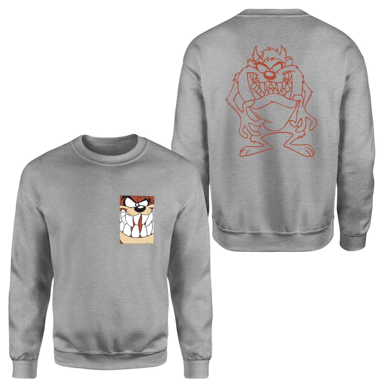 Tazmanya Canavarı Sweatshirt XXL - Gri