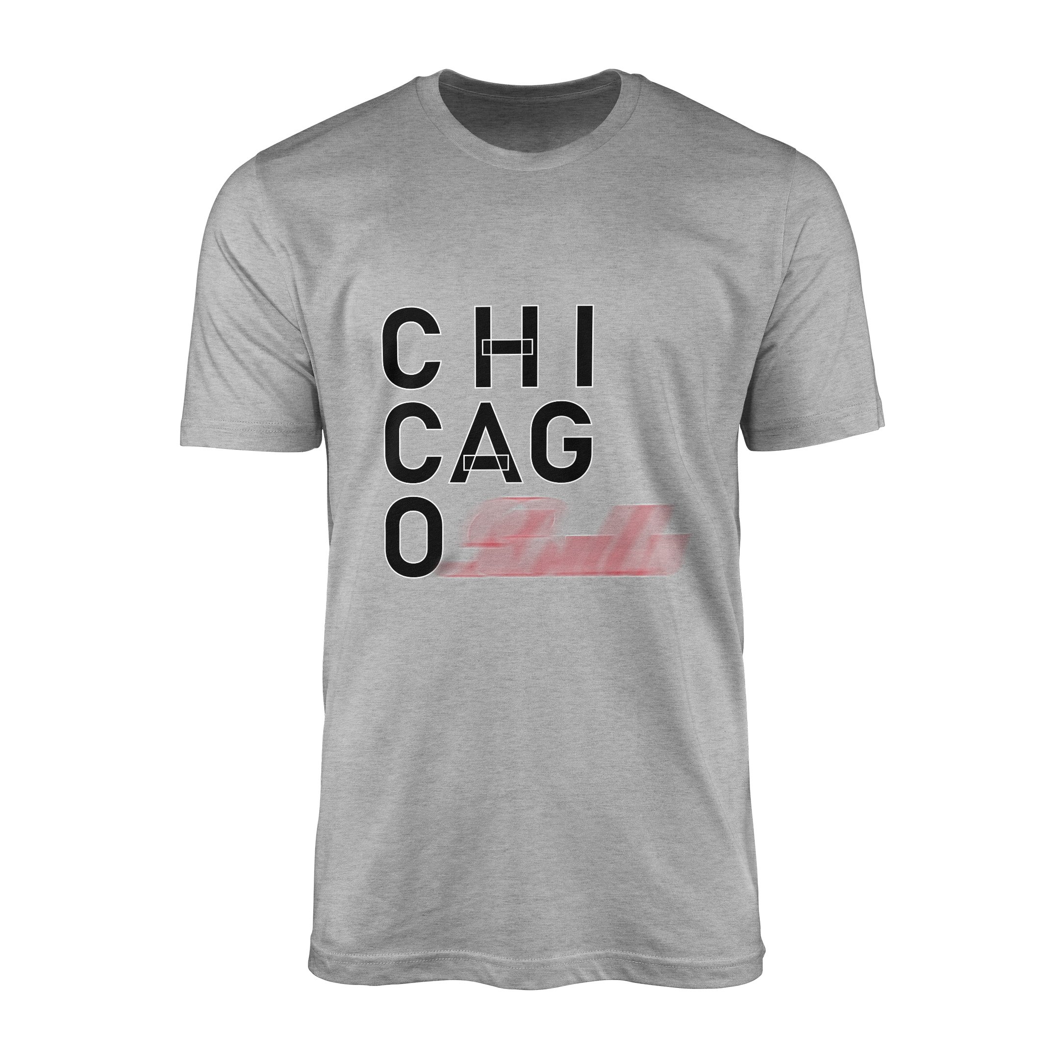 Chicago Tişört XXL - Gri
