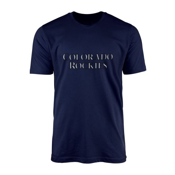 Colorado ROCKIES Tişört S - İndigo Mavisi