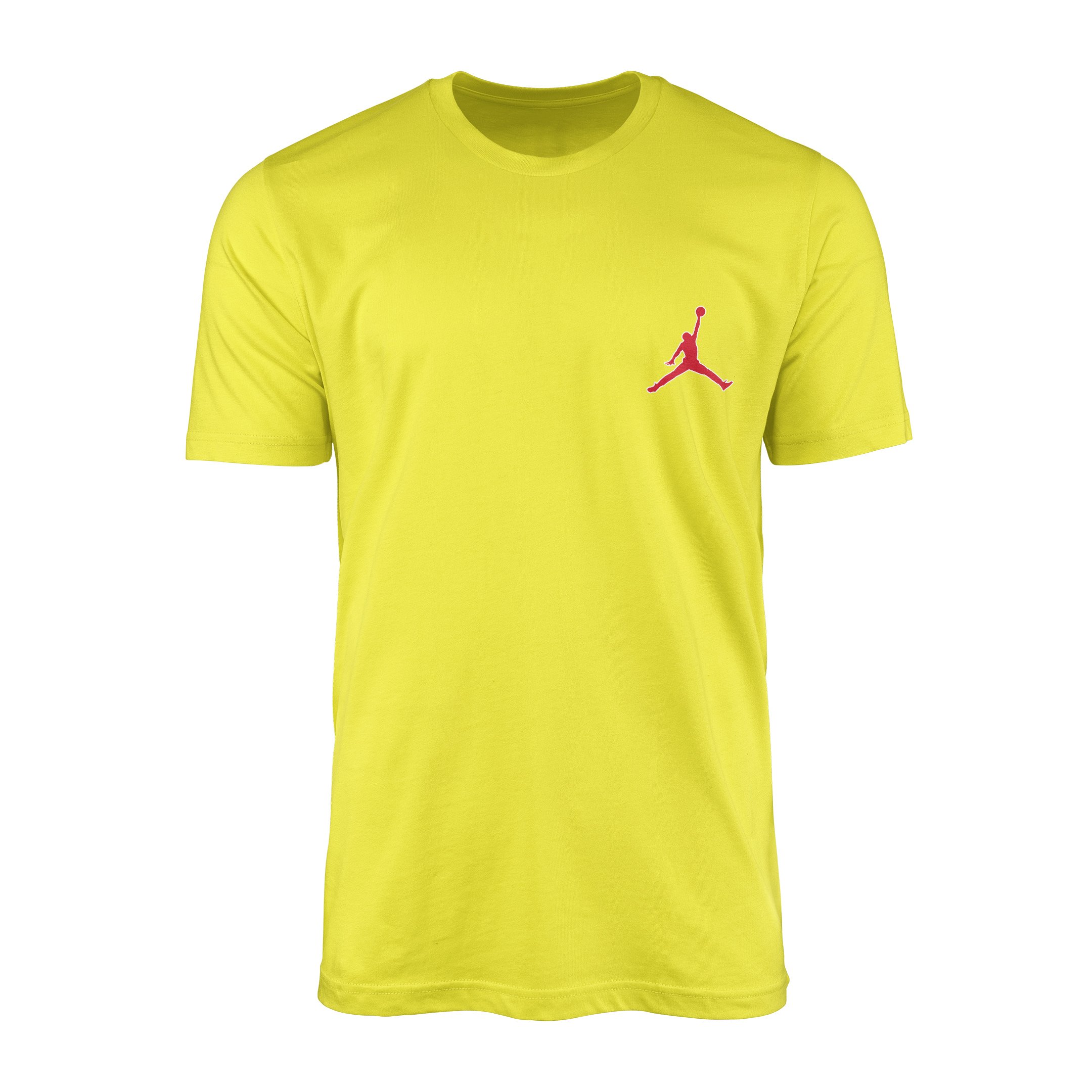 Air Jordan Red Stroked Tişört L - Sarı