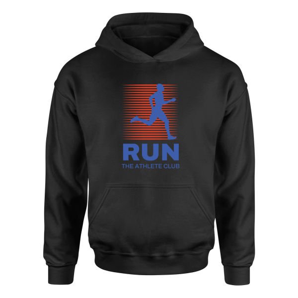 Run, The Athlete Club Hoodie M - Siyah