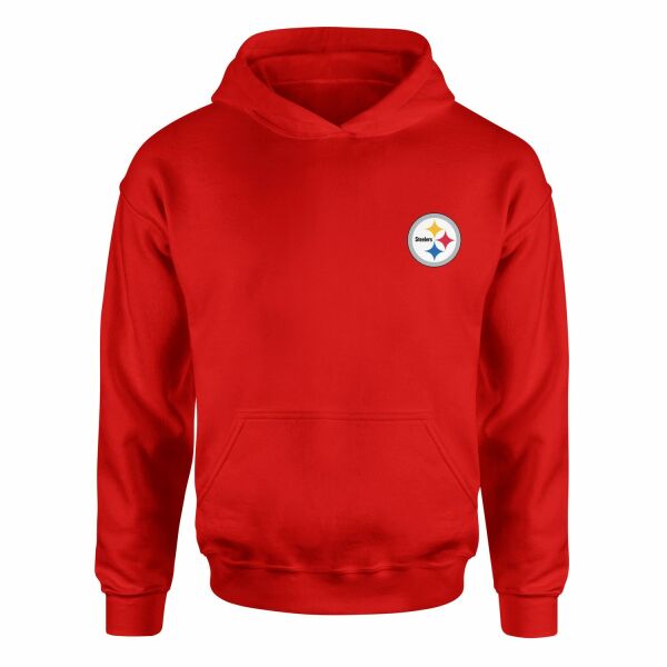 Pittsburgh Steelers Hoodie M - Kırmızı
