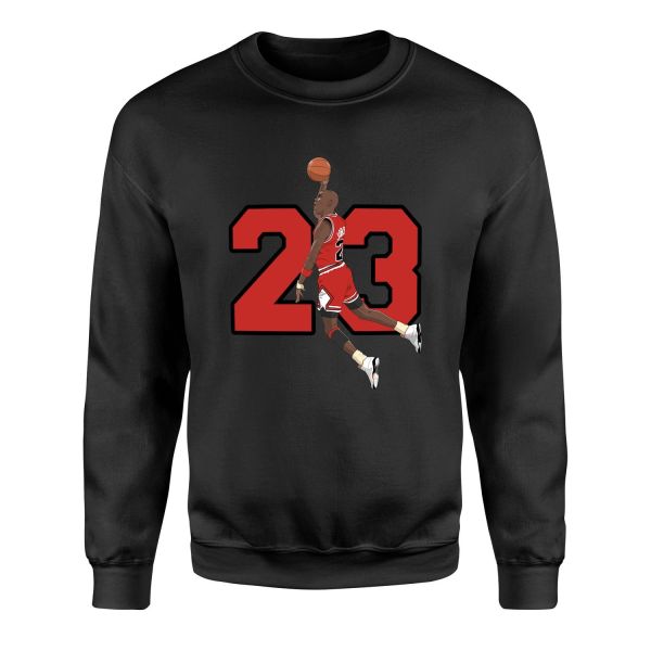Michael “Air” Jordan Dunk Sweatshirt XL - Siyah