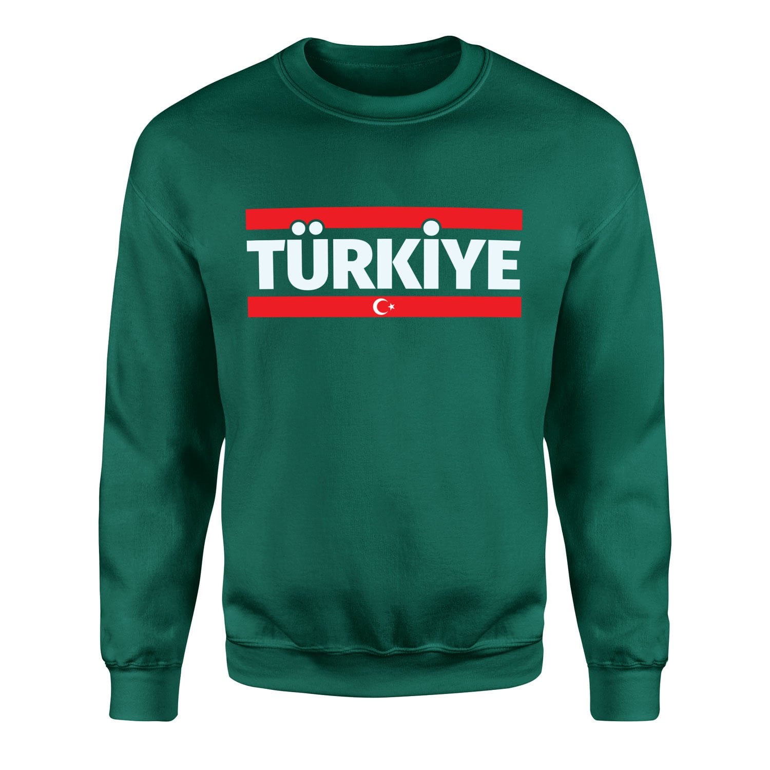 Türkiye Sweatshirt XXL - Nefti Yeşili