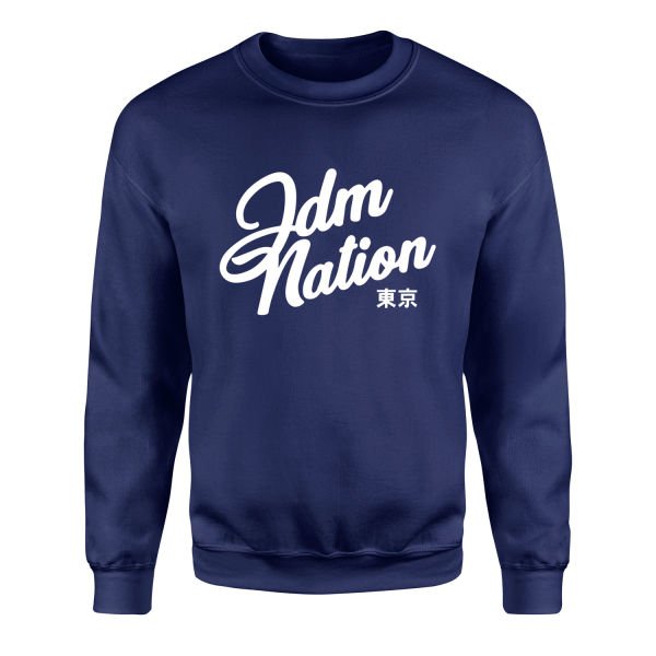 JDM Nation Sweatshirt M - Lacivert